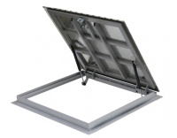 Квадратный уличный люк амо al 800*800 образец