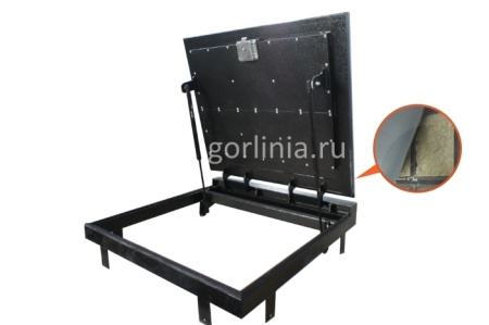 Люк напольный Стелс-КУ 900*900 короб утепленное исполнение