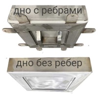 Исполнение люка под брусчатку Проспект-ВН с ребрами и без ребер в дне съемной крышки