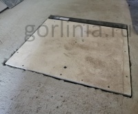 Люк напольный Стелс-КУ 670*600п короб утепленная серия