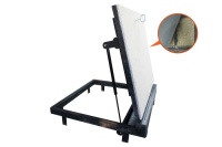 Люк напольный Стелс-КУ 770*700п короб утепленная серия